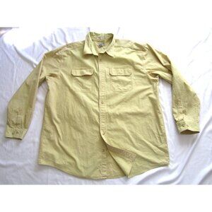 Vtg Men LL Bean Cotton Traditional Fit Long Sleeve Shirt Sz XXL Tall (MT649)